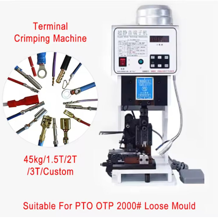 Wire Stripping and Cable Cold-pressed Ring Press Terminal Harness ...