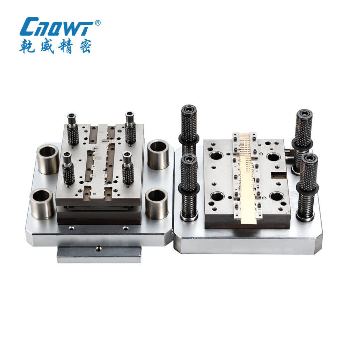 Model Steel Terminals Precision Metal Terminal Stamping Die for Electrical Connectors ...