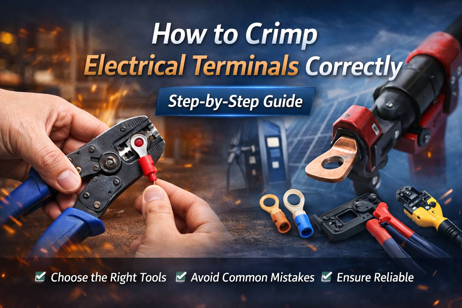 how to crimp terminals