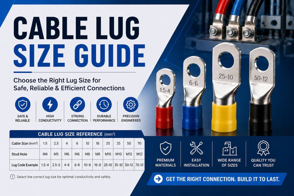 Cable Lug Size Guide