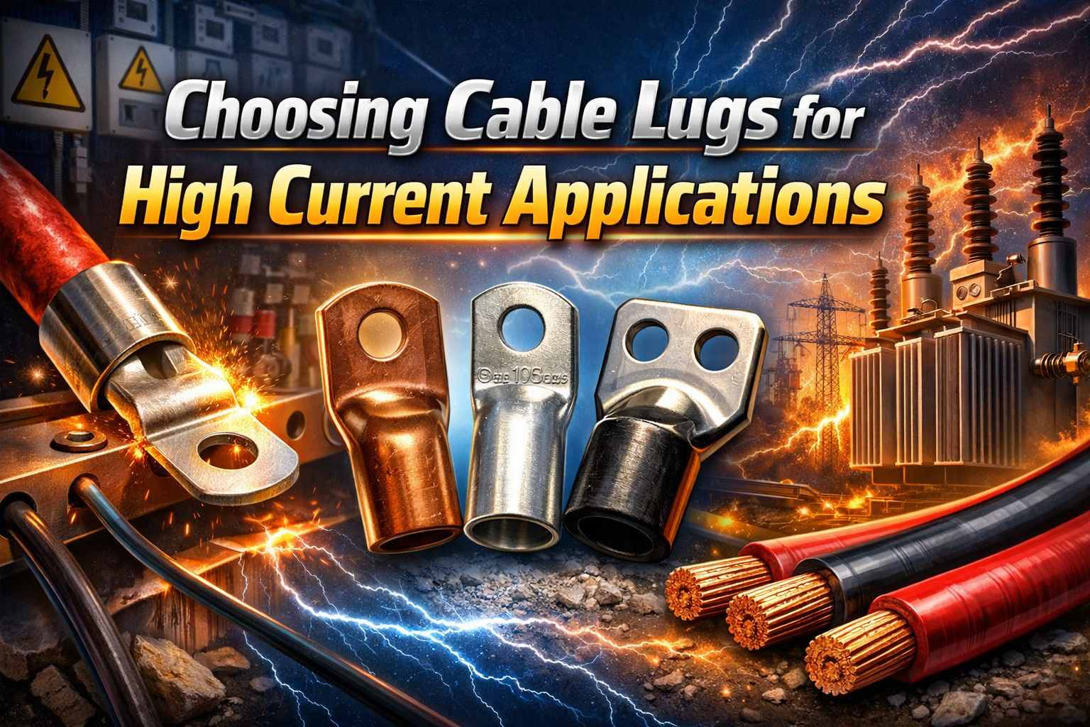 Cable Lugs for High Current Applications
