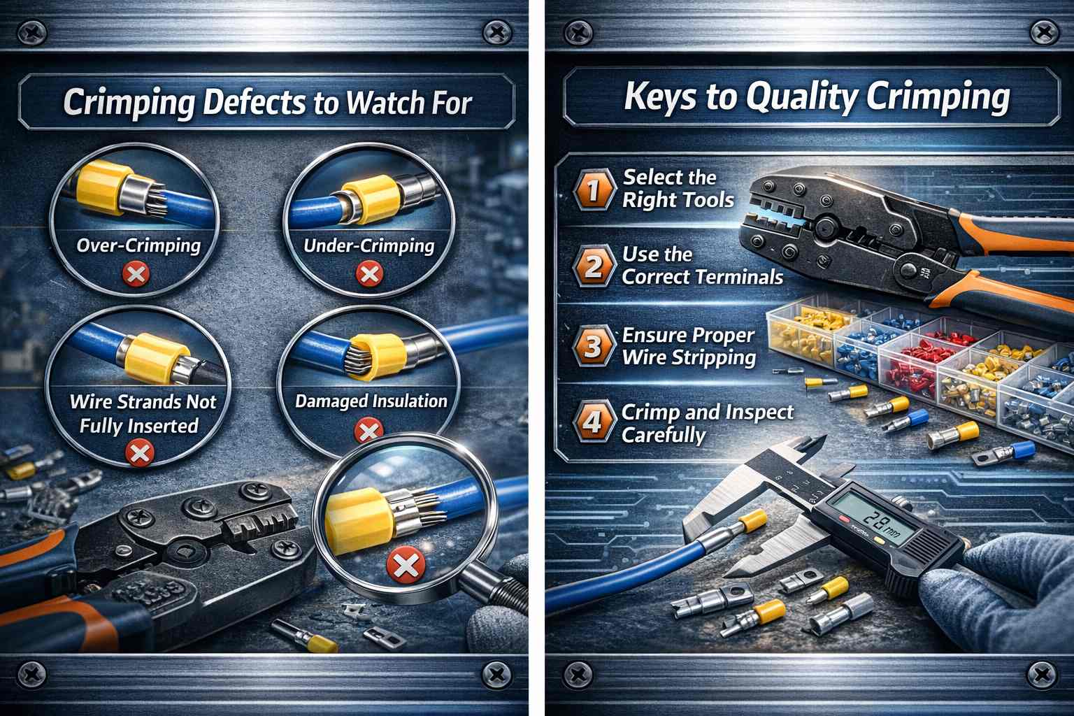 Common Crimping Defects