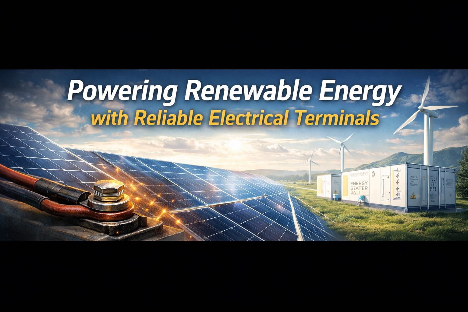 Powering Renewable Energy with Reliable Electrical Terminals