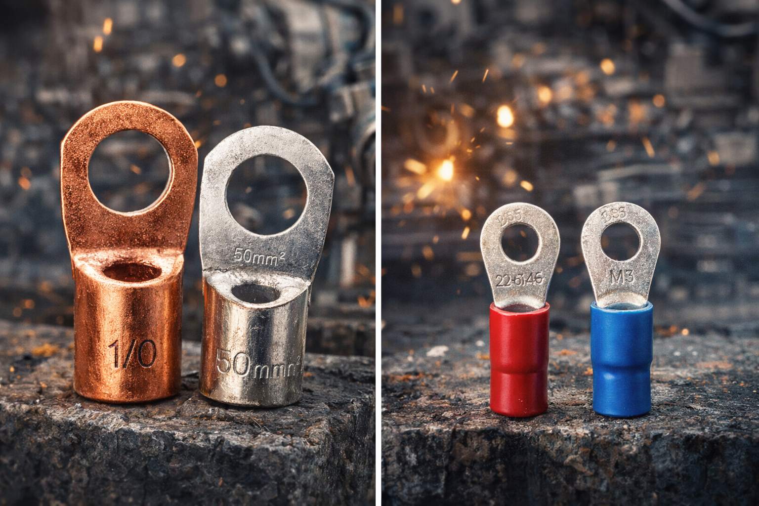 Standard Sizes of Electrical Terminals