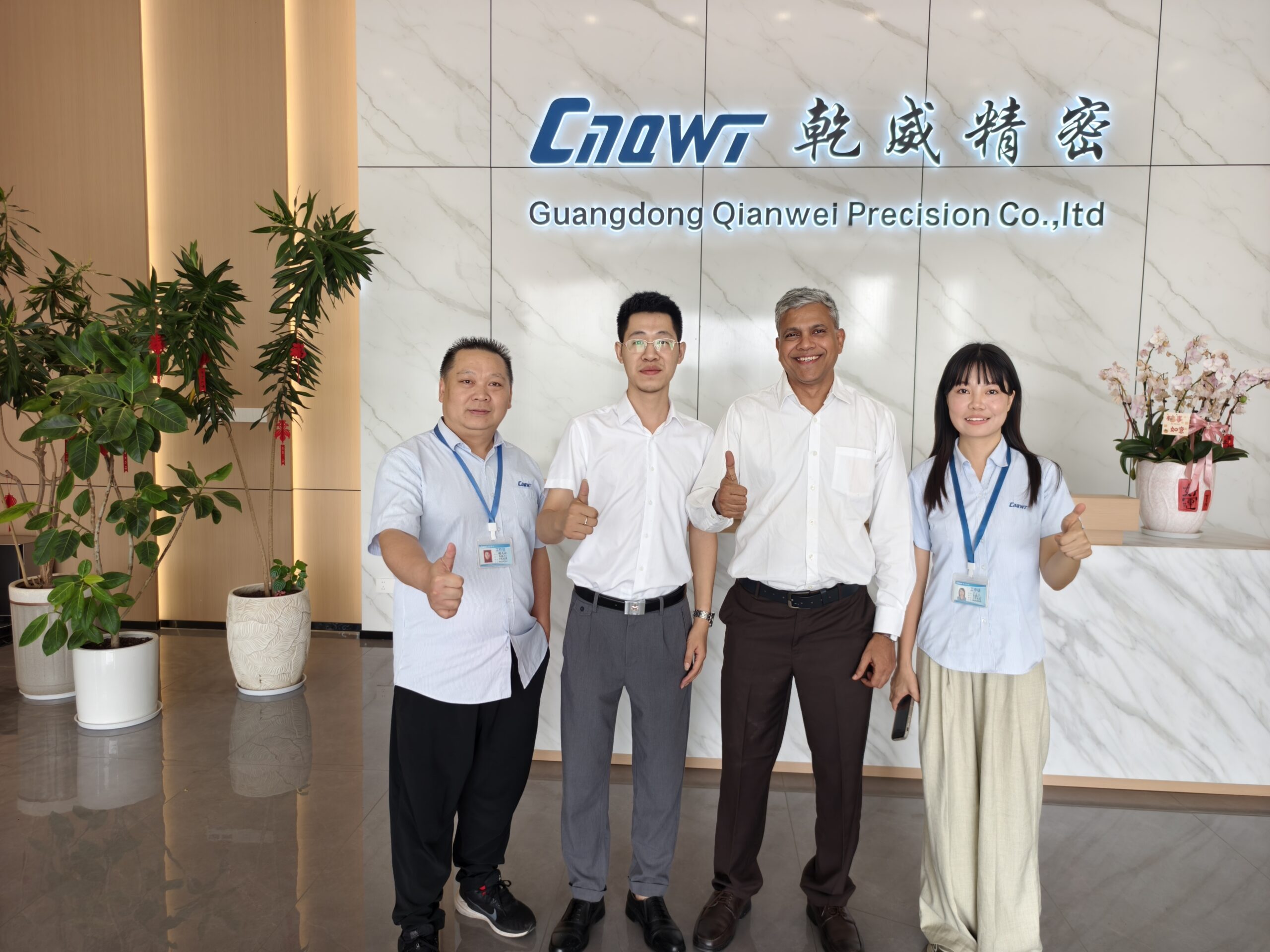 Qianwei Precision Welcomes Senior Executive from Leading Sri Lankan Wiring Harness Manufacturer to Explore Strategic Cooperation