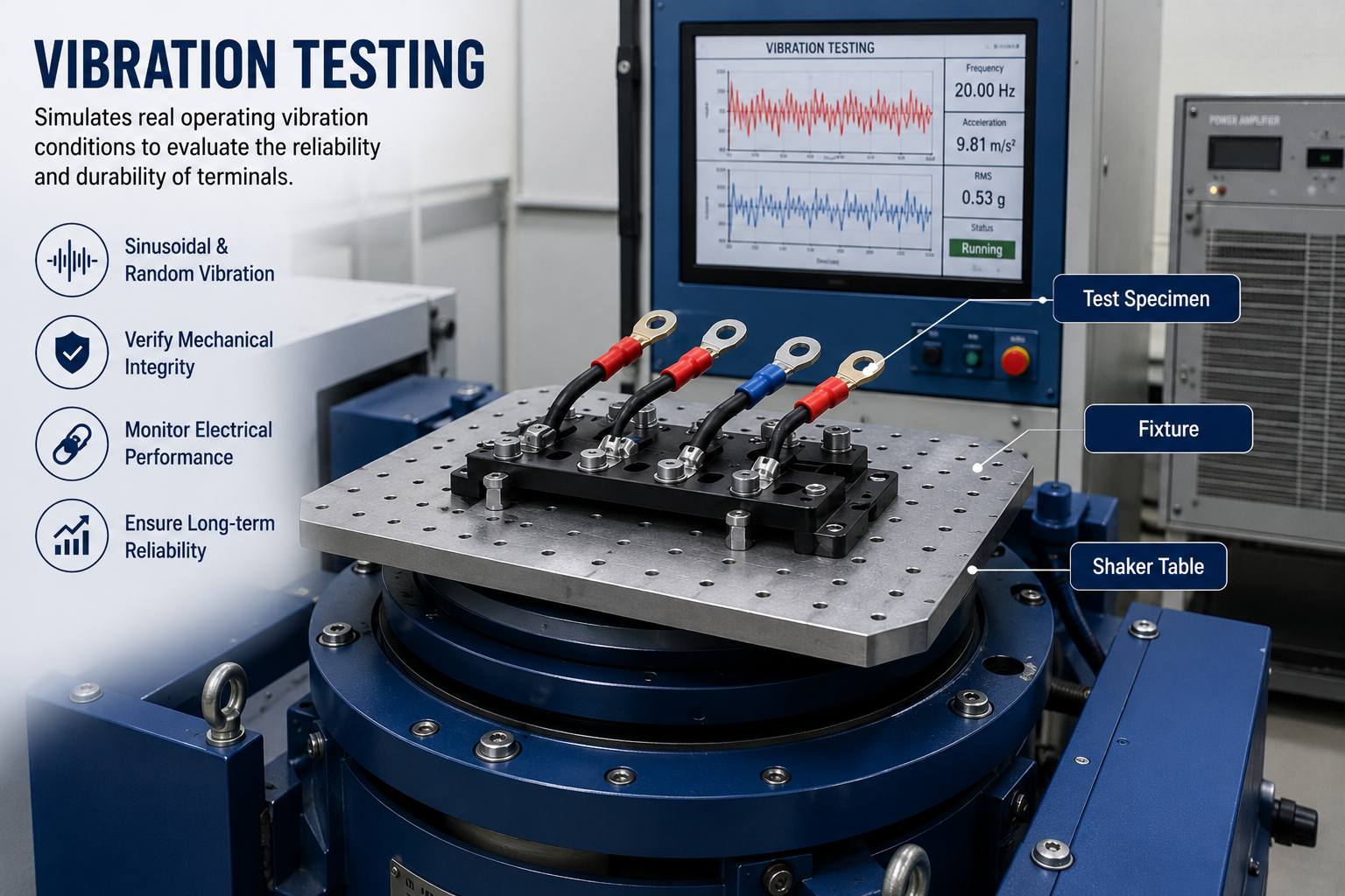Vibration Tests for Terminals