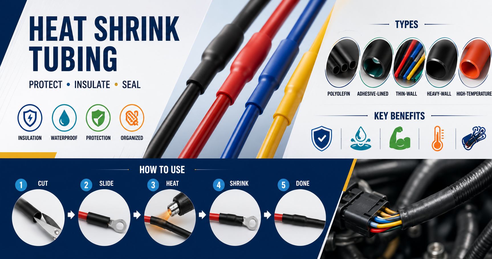 heat shrink tubing banner