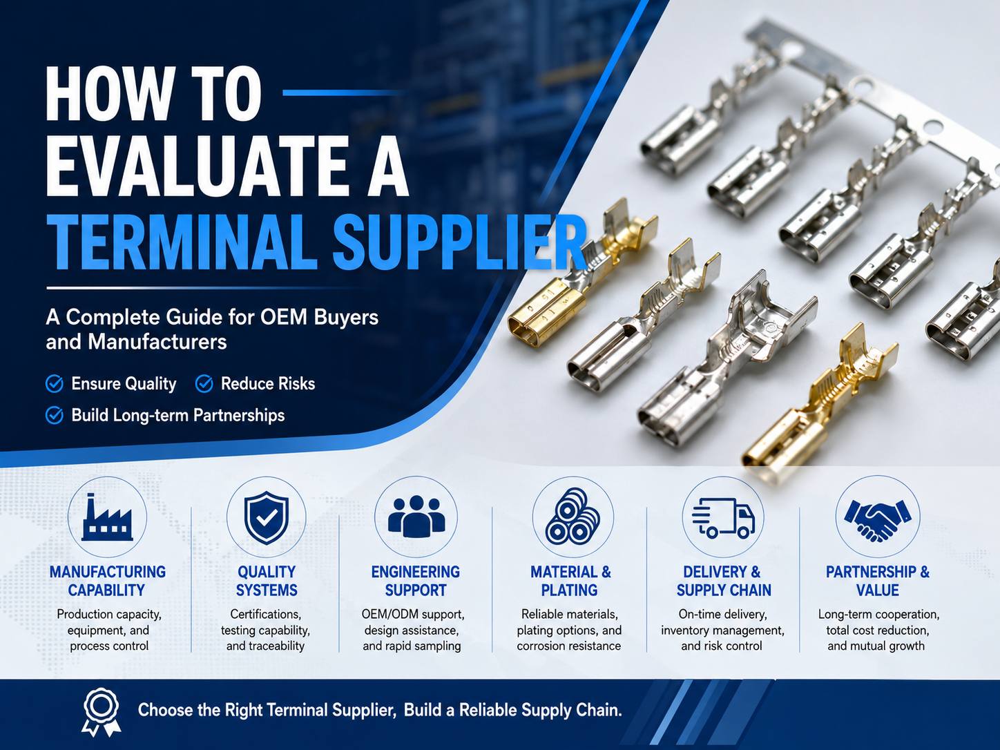 how to evaluate a terminal supplier