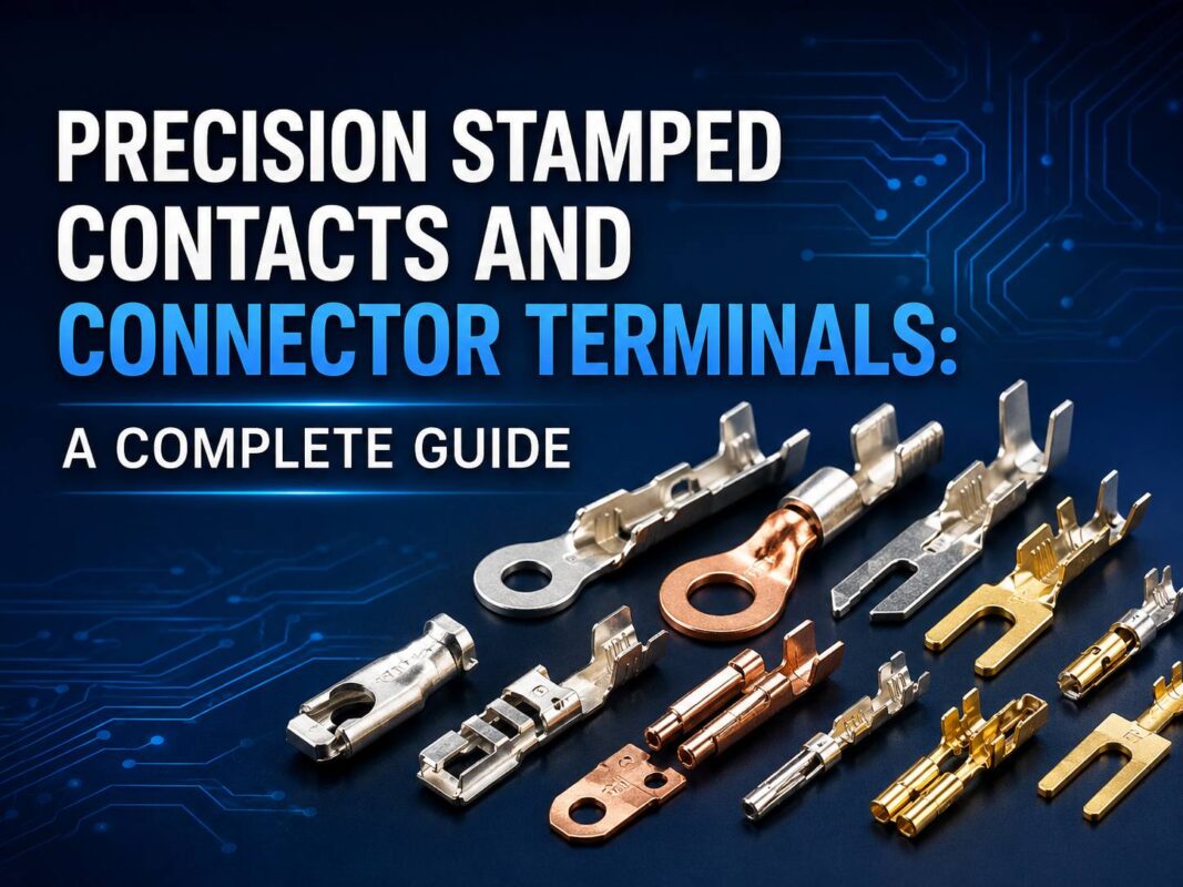 Precision Stamped Contacts and Connector Terminals