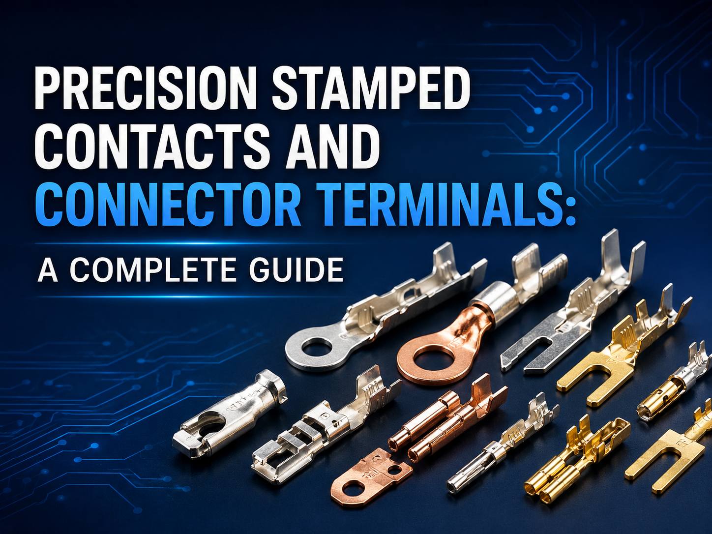 Precision Stamped Contacts and Connector Terminals
