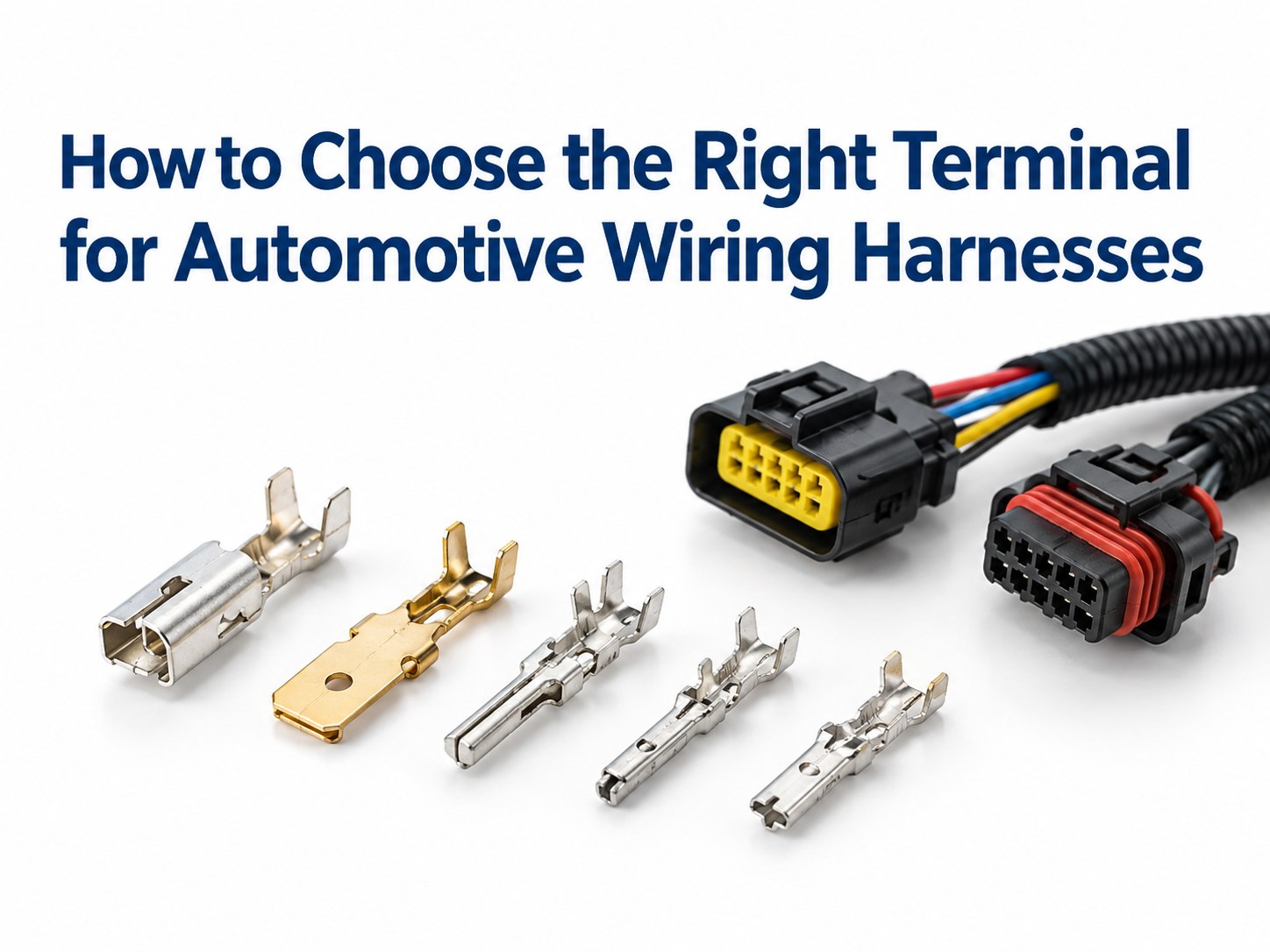 How to Choose the Right Terminal for Automotive Wiring Harnesses