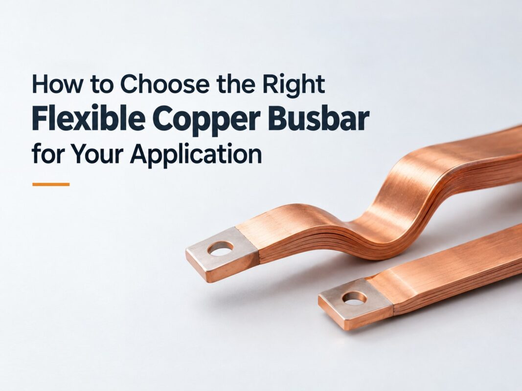 How to Choose the Right Flexible Copper Busbar for Your Application